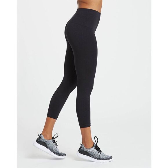 SPANX Look At Me Now Seamless Leggings Black M - Picture 2 of 10